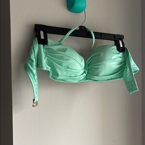 Mossimo Supply Co. Light Green Bikini Top
